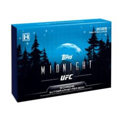 2025 Topps Midnight UFC - Hobby Box da un Pacchetto da 7 Carte