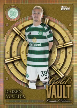 Alternative view of Topps® 2025/26 Celtic FC Collector Tin da 35 carte