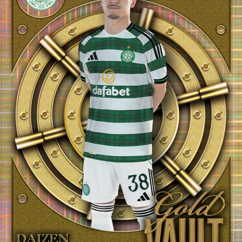 Alternative view of Topps® 2025/26 Celtic FC Collector Tin da 35 carte