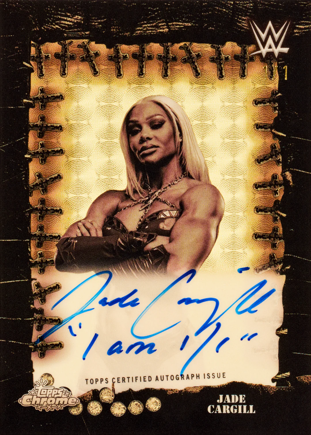 2025 Topps Chrome® WWE x Cactus Jack - Hobby Box da 20 Bustine da 4 Carte - immagine 3