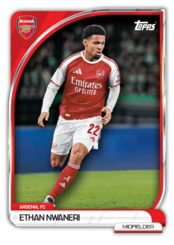 Alternative view of Topps® 2025/26 Arsenal Collector Tin da 35 carte
