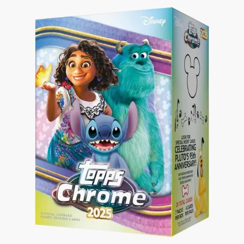 2025 Disney Chrome - Value Box da 7 Bustine da 4 carte