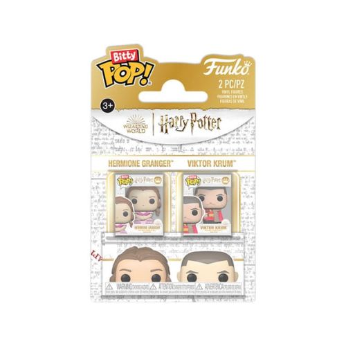 Bitty Pop! 2 Packs - Harry Potter - Hermione Granger & Viktor Krum