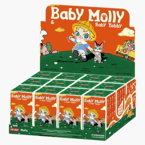 Baby Molly & Baby Tabby Series Figures Single Box - Pop Mart