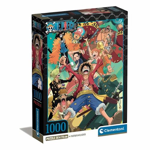 One Piece Puzzle Compact 1000 Pezzi Clementoni 39921