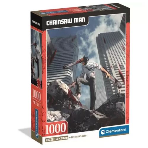 Chainsaw Man Puzzle Compact 1000 Pezzi Clementoni 37508