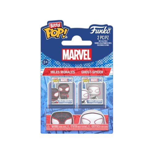 Bitty Pop! 2 Packs - Marvel - Miles Morales & Ghost-Spider