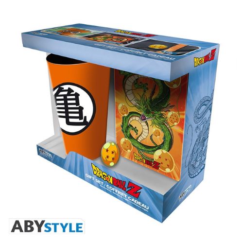 DRAGON BALL - XXL glass + Pin + Pocket Notebook - ABYPCK192