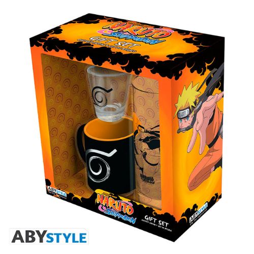 Naruto - Pck Bicchiere 29cl + Shooter + Mini Mug - ABYPCK256