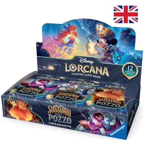 Whispers in the Well - Box 24 Bustine - Lorcana TCG Disney - ENG