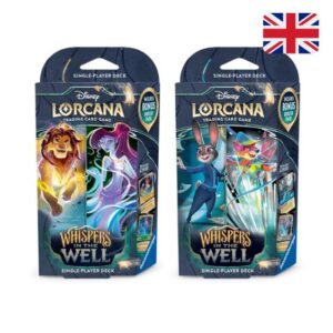 Whispers in the Well Starter Decks Set (2 Mazzi) - ENG - Lorcana TCG Disney