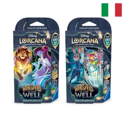 Sussurri nel Pozzo Starter Decks Set (2 Mazzi) - ITA - Lorcana TCG Disney