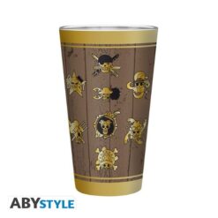 One Piece - XXL glass + Pin + Pocket Notebook - ABYPCK246