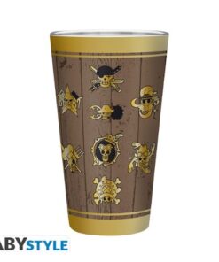 One Piece - XXL glass + Pin + Pocket Notebook - ABYPCK246