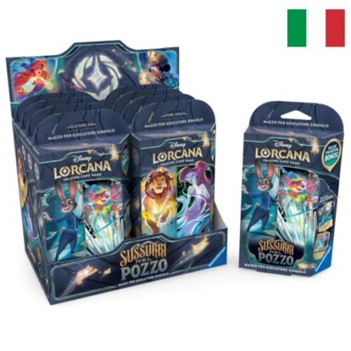 Sussurri nel Pozzo Starter Decks Set (8 Mazzi) - ITA - Lorcana TCG Disney