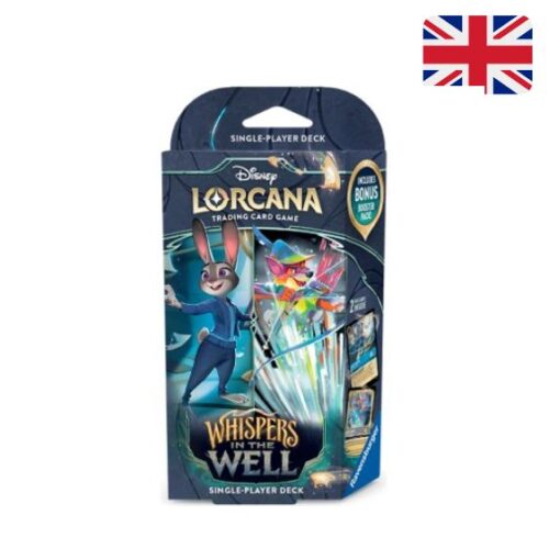 Whispers in the Well Starter Decks Set Acciaio-Zaffiro - ENG - Lorcana TCG Disney