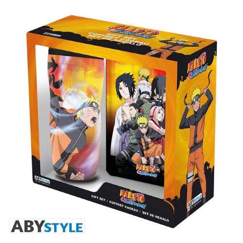 Naruto - Gift set Mug Tumbler + Notebook - ABYPCK262
