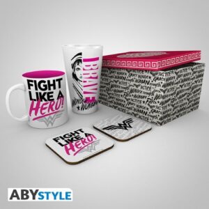 DC Comics - Gift set Bicchiere XXL + Mug + sottobicchieri - GFB0095