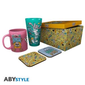 DC Comics - Gift set Bicchiere XXL + Mug + sottobicchieri - GFB0097