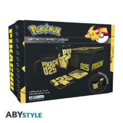 Pokémon - Gift set Bicchiere XXL + Mug + sottobicchieri - GFB108