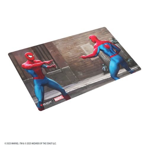 Magic: The Gathering x Spider-Man Prime Playmat - Spider-Man meme - Gamegenic
