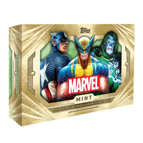 2025 Topps Mint Marvel - Hobby Box Box da 1 Bustina da 10 carte