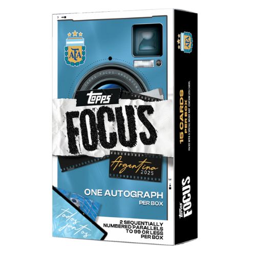 25/26 Argentina Focus Topps - Hobby Box da 15 carte