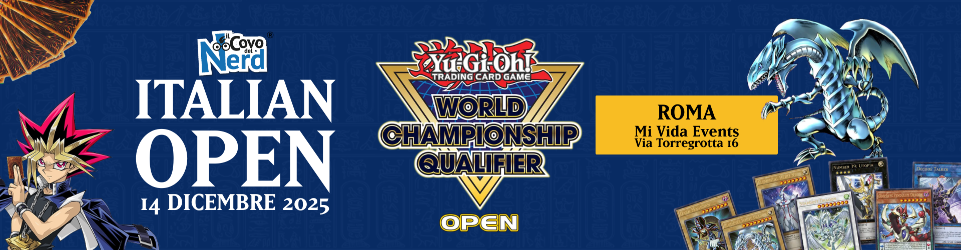 Yu-Gi-Oh! Italian Open Banner