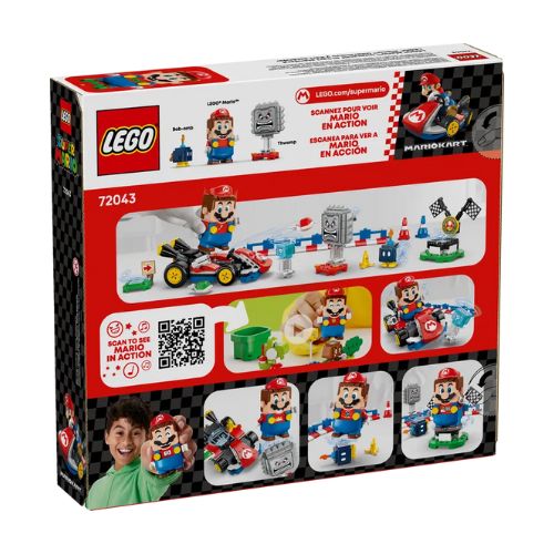 Mario Kart™ – LEGO® Mario™ interattivo e Kart standard - LEGO Super Mario