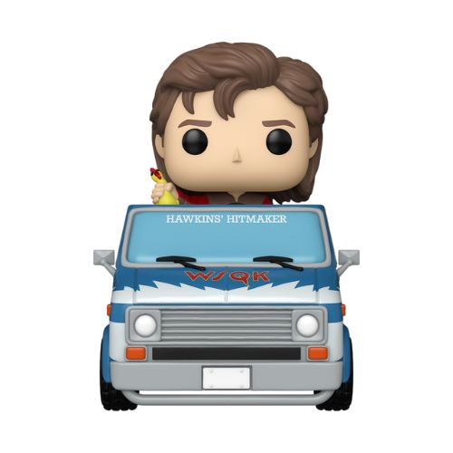 Funko POP! Rides Deluxe: Stranger Things - Steve with the Squawk Van 138