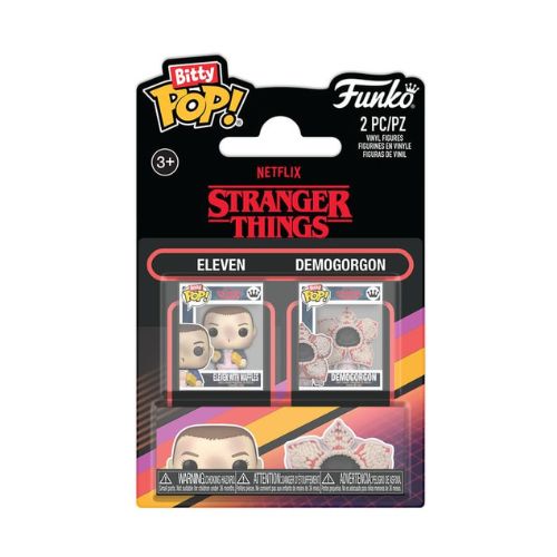 Bitty Pop! 2 Packs - Stranger Things - Eleven & Demogorgon