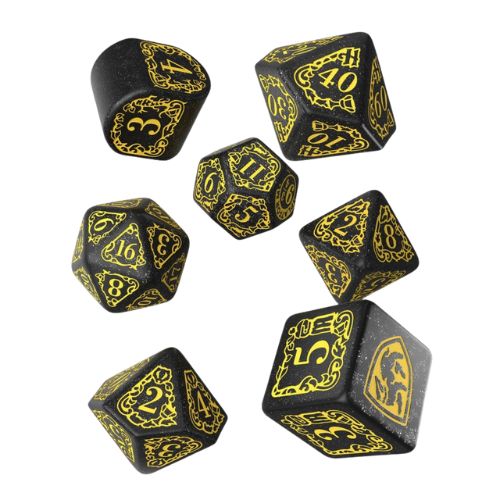 Hufflepuff Modern Harry Potter Dice Set - Q-Workshop