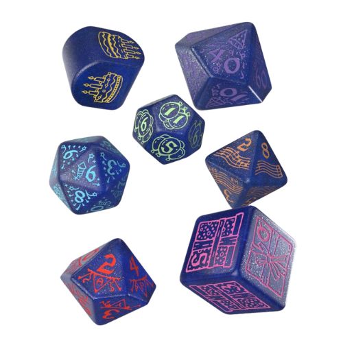 Happy Birthday Streamers Dice Set - Q-Workshop