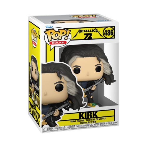 Funko POP! Rocks: Metallica 72 - Kirk 486