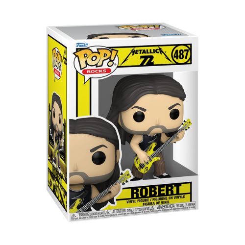 Funko POP! Rocks: Metallica 72 - Robert 487