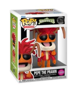 Funko POP! Television: The Muppets - Pepe the Prawn 1678 Flocked