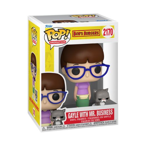Funko POP! Animation: Bob's Burger - Gale with Mr. Business 2170