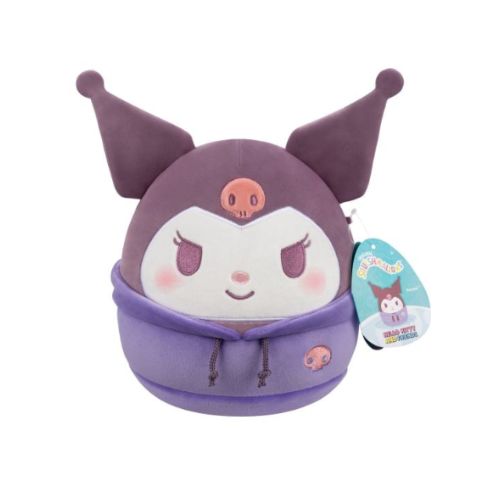 Squishmallows Kuromi 25 cm- Hello Kitty Plush Figure SQ014400