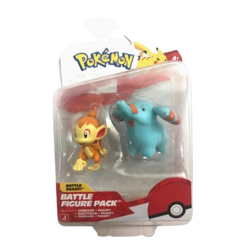 Pokémon Battle Figure Mini Figure Chimchar Phanpy 5 cm Jazwares