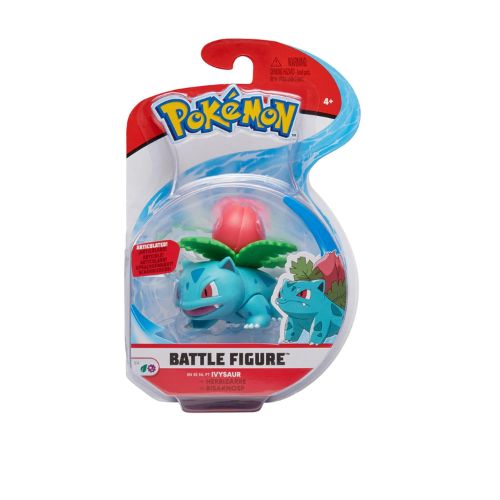 Pokémon Battle Figure Mini Figure snodabile Ivysaur 5 cm Jazwares