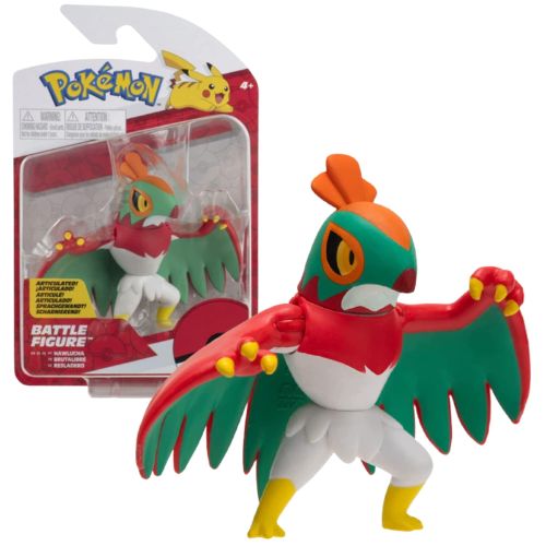 Pokémon Battle Figure Mini Figure snodabile Hawlucha 5 cm Jazwares