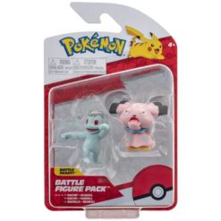 Pokémon Battle Figure Mini Figure Machop Snubbull 5 cm Jazwares