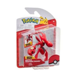 Pokémon Battle Figure Mini Figure snodabile Scizor 5 cm Jazwares