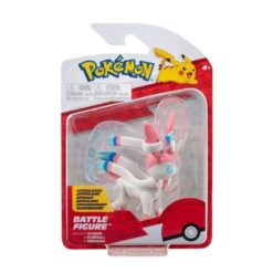 Pokémon Battle Figure Mini Figure snodabile Sylveon 5 cm Jazwares