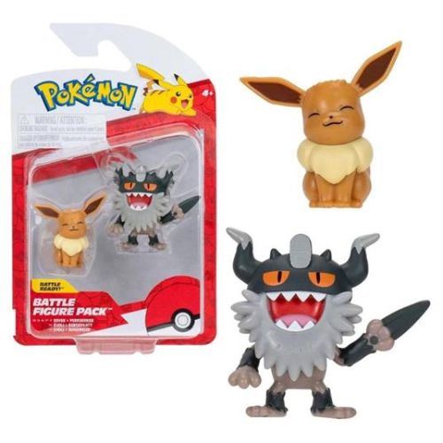 Pokémon Battle Figure Mini Figure Eevee Perrserker 5 cm Jazwares