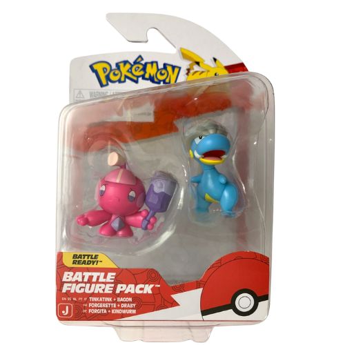Pokémon Battle Figure Mini Figure Tinkatink Bagon 5 cm Jazwares