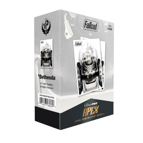 Brotherhood of Steel Bustine Protettive Apex (105pz..) Magic The Gathering x Fallout - Ultra Pro