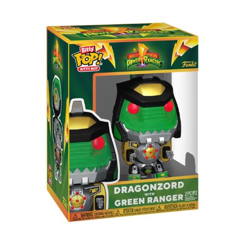 Funko POP! Bitty Bots Power Rangers: Dragonzord with Green Ranger