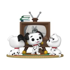 Funko POP! Moment: Disney 101 Dalmatians - Rolly, Patch & Lucky with TV 1664