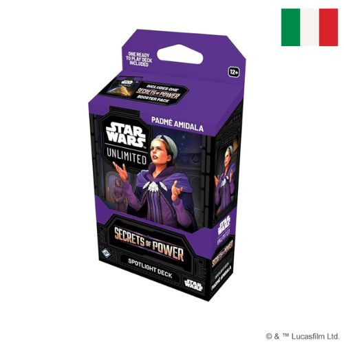 Secrets of Power Padme Amidala Deck Star Wars Unlimited TCG ITA